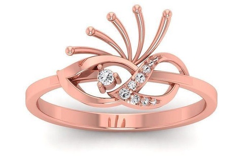 solitário Casamento noivado mulheres luz peso argolas esterlina imprimível diamante anel platina brilhante jóia jóias prata joalheria delicado ouro branco 3d print model - Mito3D