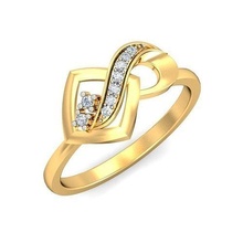 solitario nozze fidanzamento donne squillare pendente gioielleria moda accessori oro diamante donna argento stampabile sterlina collana engagement anelli 3d print model - Mito3D