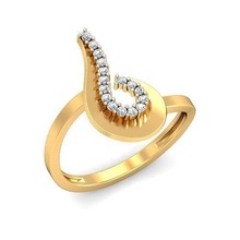 solitär hochzeit engagement frauen ring schmuck band frauenring wertvoll gold druckbar diamant mode ringe bulk sammlung 3d print model - Mito3D