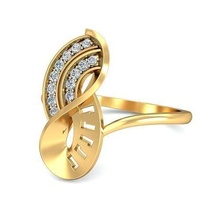 solitaire mariage engagement femmes bague anneaux bijoux or bande gemme argent brillant diamant imprimable sterling platine 3d print model - Mito3D