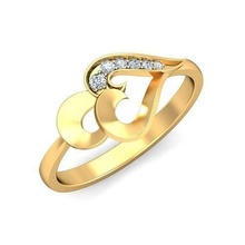 solitario Boda compromiso mujer anillo anillos libra esterlina imprimible diamante platino brillante joya joyería plata delicado ligero oro blanco 3d print model - Mito3D