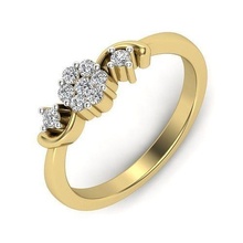 Solitär Hochzeit Engagement Frauen Ring Tiffanyribbonring Tiffany Diamant Gold druckbar Weiß Juwel Silber Zennio Schmuck Ringe Sterling Mode 3d print model - Mito3D