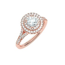 solitario nozze fidanzamento donne squillare 3dm render gioielleria gruppo musicale womenring oro diamante moda anelli massa collezione 3d print model - Mito3D