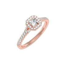 solitaire mariage engagement femmes bague 3dm rendre bijoux bande femme or diamant mode anneaux masse collection 3d print model - Mito3D