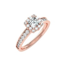 solitaire mariage engagement femmes bague 3dm rendre bijoux bande femme or diamant mode anneaux masse collection 3d print model - Mito3D