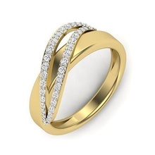 solitario Boda compromiso mujer anillo 3dm diamante oro plata imprimible enganchar joyería joya Moda belleza zafiro vestir Esmeralda brazalete 3d print model - Mito3D
