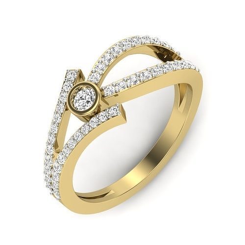solitario boda compromiso mujer anillo 3dm diamante oro plata imprimible enganchar moda belleza zafiro vestir esmeralda brazalete joya anillos joyería 3D print model - Mito3D