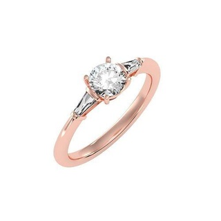 solitaire mariage engagement femmes bague 3dm rendre détail bijoux bande femme précieux or imprimable diamant mode anneaux masse collection 3d print model - Mito3D