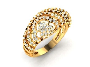 solitario nozze Fidanzamento donne squillare 3dm stl obj fbx render gioielleria oro argento stampabile diamante gioiello gemma moda anelli brillante 3d print model - Mito3D