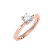 solitaire wedding engagement women ring 3dm stl render jewelry band womenring gold diamond halo rings bulk collection dimaond 3d print model - Mito3D