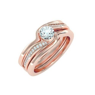 solitario Boda compromiso mujer anillo 3dm stl detalle joyería joya banda oro diamante aureola anillos abultar colección 3d print model - Mito3D