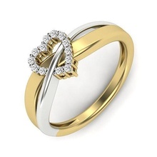 solitario nozze Fidanzamento donne squillare diamante gemma gioiello gioielleria oro argento moda engagement bellezza anelli calcolo uomini lusso stampabile 3d print model - Mito3D