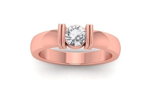 solitaire mariage engagement femmes anneaux bijoux bague bande femme diamant masse collection imprimable 3d print model - Mito3D