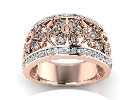 Solitaire düğün KADIN yüzük 3dm stl obj fbx detaylar evlilik yüzüğü nişan Elmas kadın moda söz mücevher altın gümüş yıldönümü tasarımcı zil ışığı hafif yazdırılabilir yüzükler elmas angagem takı 3d print model - Mito3D