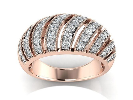 Solitaire düğün KADIN yüzük 3dm stl obj fbx detaylar evlilik yüzüğü nişan Elmas kadın moda söz mücevher altın gümüş yıldönümü tasarımcı zil ışığı hafif yazdırılabilir yüzükler elmas takı 3d print model - Mito3D