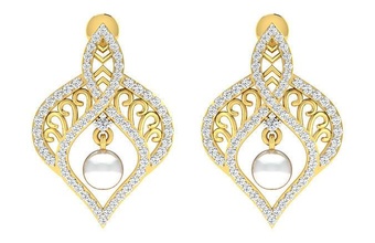 Solitaire KADIN küpe 3dm stl onj fbx vermek detaylar altın elmas sterlin gümüş düğün platin beyaz mücevher parlak takı çap yakut giyim safir moda yüzük 3d print model - Mito3D