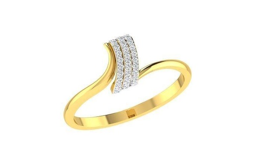 solitário mulheres noivado desviar argolas esterlina imprimível diamante anel platina brilhante Casamento jóia jóias prata joalheria delicado luz ouro branco 3d print model - Mito3D