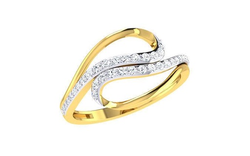 solitario mujer compromiso derivación anillos libra esterlina imprimible diamante anillo platino brillante Boda joya joyería plata delicado ligero oro blanco 3d print model - Mito3D