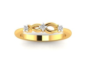 solitário mulheres noivado anel 3dm stl obj fbx render detalhes joalheria banda feminino casamento ouro diamante aréola argolas massa coleção 3d print model - Mito3D