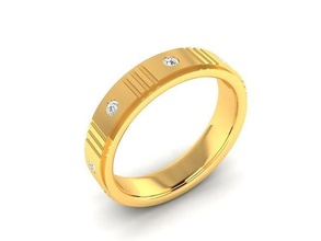 solitaire femmes engagement mariage bague bijoux diamant argent bijou anneaux imprimable gemme brillant sterling blanc 3d print model - Mito3D