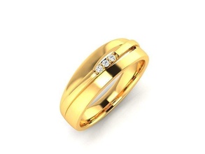 solitario donne Fidanzamento nozze squillare diamante gioielleria stampabile engagement oro nuziale anelli argento sterlina cad moda 3d print model - Mito3D