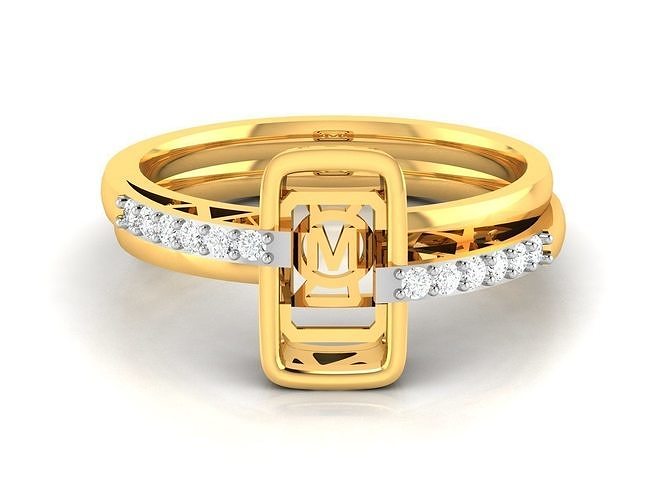 solitario mujer compromiso boda anillo 3dprinted diseño moda oro dorado joya joyería impresión imprimible prototipos anillos plata patrones estilo pendientes 3D print model - Mito3D