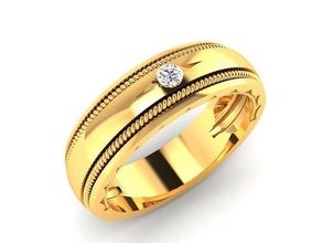 solitaire femmes engagement mariage bague 3dm rendre gemme bijoux imprimable platine diamant argent anneaux bijou or sterling brillant précieux luxe 3d print model - Mito3D