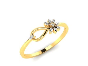 solitario donne Fidanzamento nozze squillare 3dm stl fbx obj render diamante gioielleria prezioso pietra preziosa brillante anelli stampabile rubino moda bellezza argento 3d print model - Mito3D