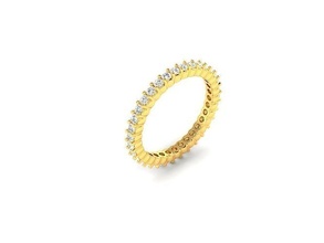 solitário mulheres noivado Casamento anel 3dm stl obj fbx render joalheria platina ouro brilhando imprimível diamante brilhante gema moda beleza precioso luxo riqueza safira 3d print model - Mito3D