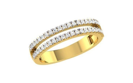 solitaire femmes engagement mariage anneaux sterling imprimable diamant bague platine brillant bijou bijoux argent délicat lumière or blanc 3d print model - Mito3D