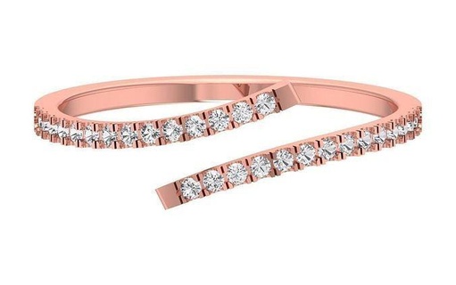solitaire femmes lumière poids bande bague anneaux engagement bijou bijoux or diamant argent gemme imprimable pendentif wt minimaliste 3d print model - Mito3D
