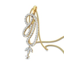 solitario donne pendente gioielleria prezioso nozze oro stampabile diamante moda anelli massa collezione Fidanzamento ciondoli luce wt 3d print model - Mito3D
