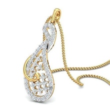 Solitaire KADIN kolye mücevher düğün nişan yazdırılabilir elmas gümüş altın takı sterlin beyaz parlak platin lüks değerli yüzükler 3d print model - Mito3D