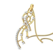 Solitaire KADIN kolye mücevher düğün nişan yazdırılabilir elmas gümüş altın takı sterlin beyaz parlak platin lüks değerli yüzükler 3d print model - Mito3D
