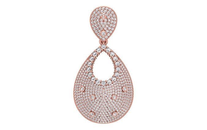 solitário mulheres pingente 3dm stl obj fbx render detalhes colar jóias diamante prata ouro imprimível jóia gema noivado pingentes joalheria 3D print model - Mito3D