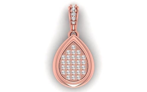 solitaire femmes pendentif 3dm stl obj fbx rendre détails Collier bijoux diamant précieux imprimable bijou gemme engagement pendentifs circulaire cocarde cocktail fantaisie 3d print model - Mito3D