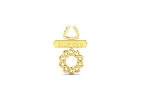solitario donne ciondoli orecchini gioielleria stampa 3dprinted stampabile design d'oro moda stampa oro prototipazione argento gemma diamante orecchino anelli 3d print model - Mito3D