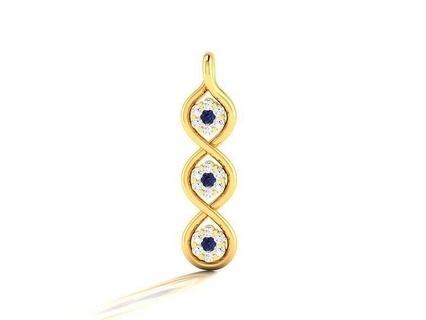 solitaire women pendants earring hoop earrings 3dmodel cad jewelry usa canada diamonds emerald 3dprinting 3d delicate silver jewel diamond ring gem 3d print model - Mito3D