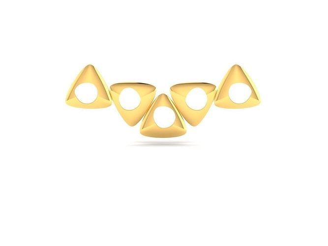 solitaire women pendants earring hoop earrings 3dmodel cad jewelry usa canada silver jewel diamond ring gem 3D print model - Mito3D