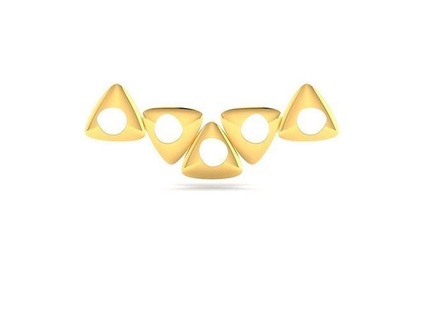 solitario donne ciondoli orecchino cerchio orecchini 3dmodel cad gioielleria Uniti d'America Canada argento gioiello diamante squillare gemma 3d print model - Mito3D