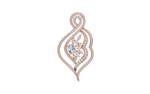 solitaire femmes pendentifs 3dm stl obj fbx rend détails pendentif Collier bijoux diamant précieux imprimable bijou gemme engagement circulaire cocarde cocktail fantaisie 3d print model - Mito3D