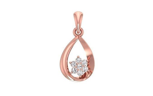 solitaire women pendants 3dm stl obj fbx renders details pendant necklace jewellery diamond neckless precious printable love gem jewel fancy gold jewelry mom 3d print model - Mito3D