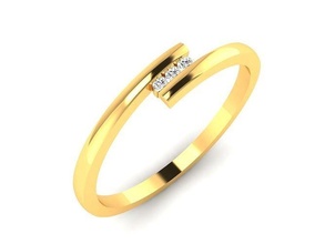 solitario mujer anillo 3dm joya Boda compromiso joyería imprimible diamante plata oro libra esterlina blanco brillante platino anillos lujo precioso 3d print model - Mito3D