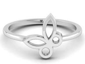 solitario donne squillare 3dm stl obj fbx render dettagli anelli sterlina stampabile diamante platino brillante nozze fidanzamento gioiello gioielleria argento bianca oro 3d print model - Mito3D