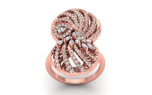 solitario donne nozze Fidanzamento marchesa diamante nuziale squillare chiodo prezioso fantasia forma progettista gioielleria oro gemma gioiello stampabile moda fascino dichiarazione anelli 3d print model - Mito3D
