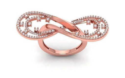 solitario donne nozze Fidanzamento squillare gioielleria gruppo musicale womenring diamante alone anelli massa collezione stampabile 3d print model - Mito3D