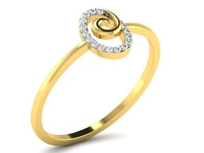 solitario donne nozze squillare 3dm stl fbx obj render gioielleria oro argento stampabile diamante gioiello gemma Fidanzamento moda brillante diamant anelli 3d print model - Mito3D