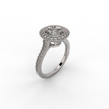 solitaire engagement bague diamants bijou bijoux diamant imprimable or mode engagem calcul beauté argent 3d print model - Mito3D