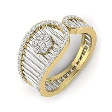 soliter nozze squillare 3d stampa modello moltiplicazione fidanzamento promettere brillante bellezza diamante gioielleria fiore semi rinoceronte donne regalo zee oro anelli 3d print model - Mito3D