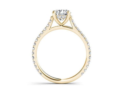solitário ring0022 anel joalheria ouro prata imprimível diamante jóia jóias Casamento gema noivado moda brilhante esterlina cafajeste beleza argolas 3d print model - Mito3D